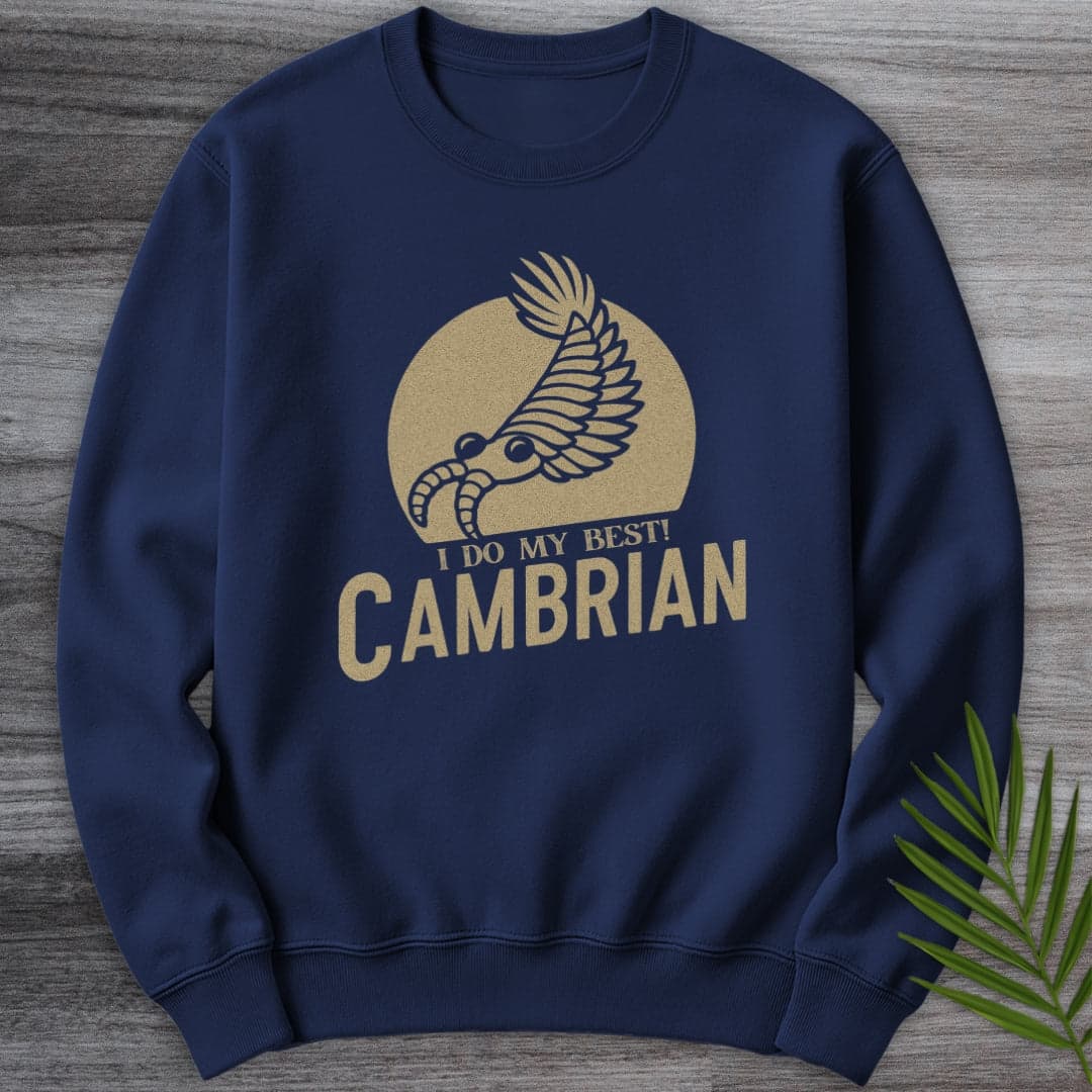 Sweatshirt Navy / S Cambrian: I Do My Best Crewneck