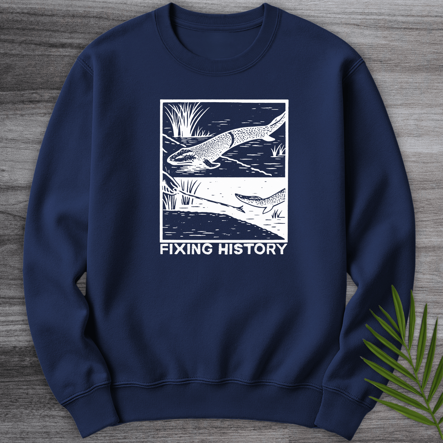 Sweatshirt Navy / S Devonian Time Travel Crewneck