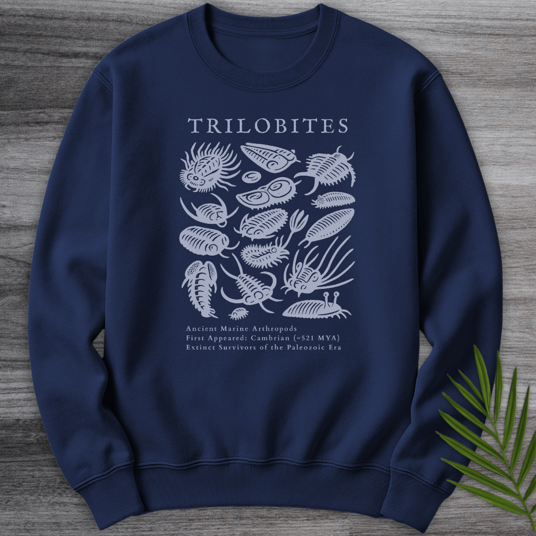 Sweatshirt Navy / S Elements of the Trilobites Crewneck