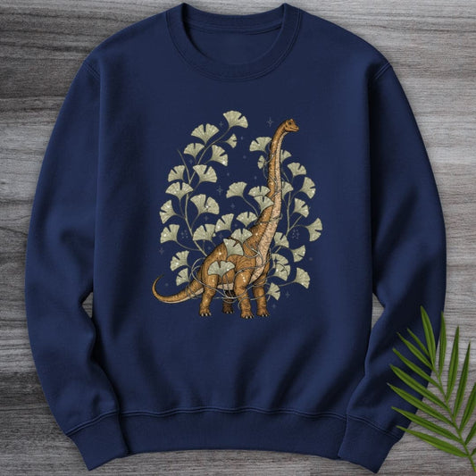 Sweatshirt Navy / S Ginko Wrapped Brachiosaurus Crewneck