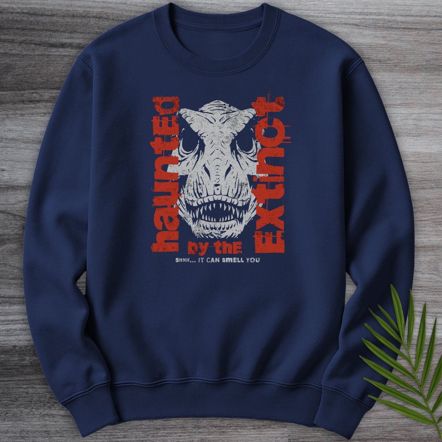Sweatshirt Navy / S Haunted By The Extinct Crewneck