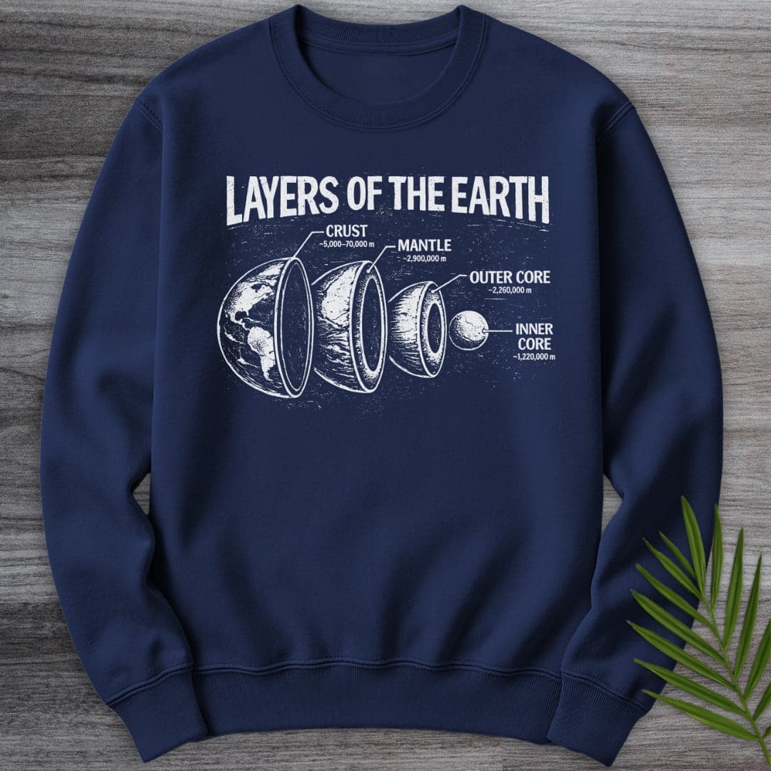 Sweatshirt Navy / S Layers of the Earth Crewneck
