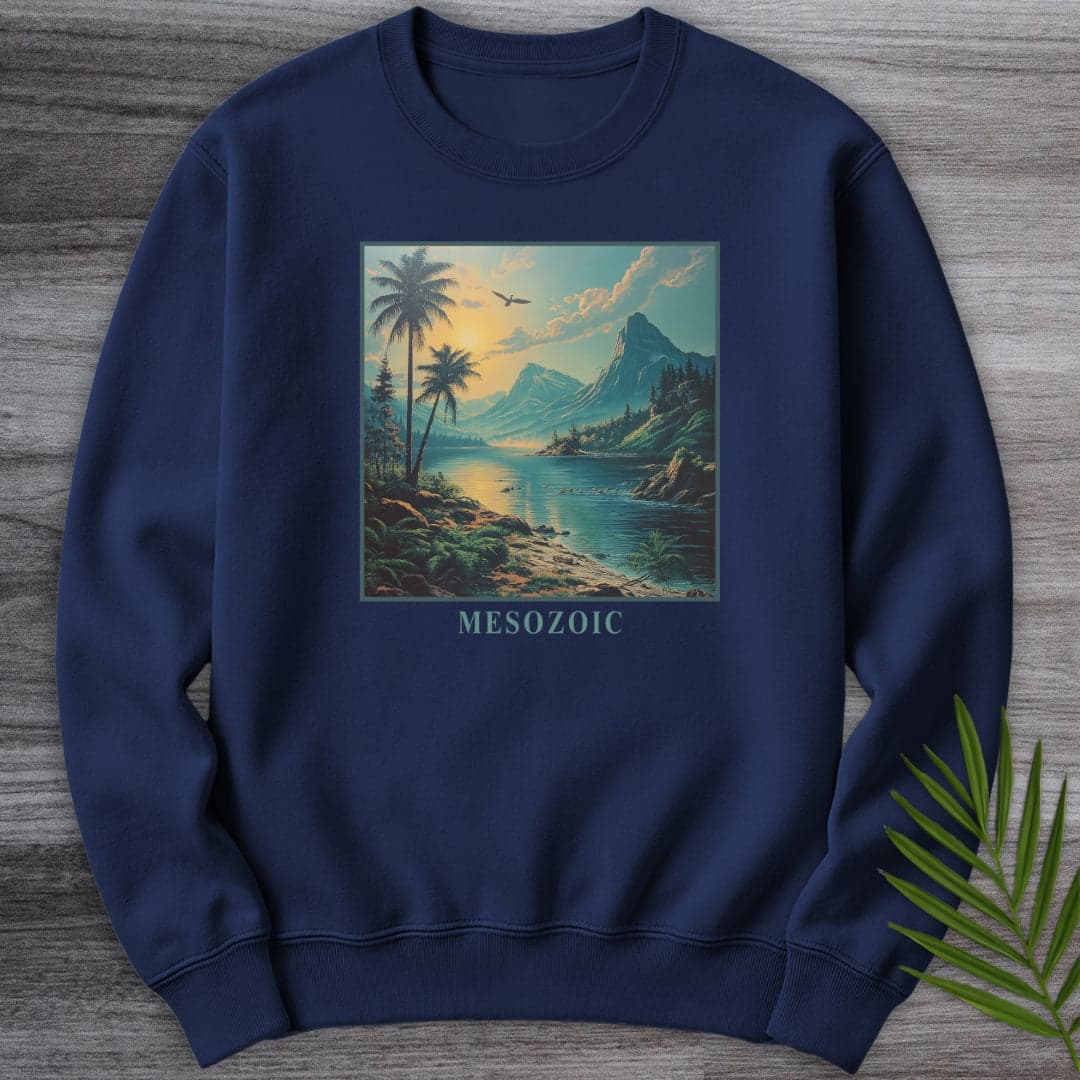 Sweatshirt Navy / S Mesozoic Environment Graphic Crewneck