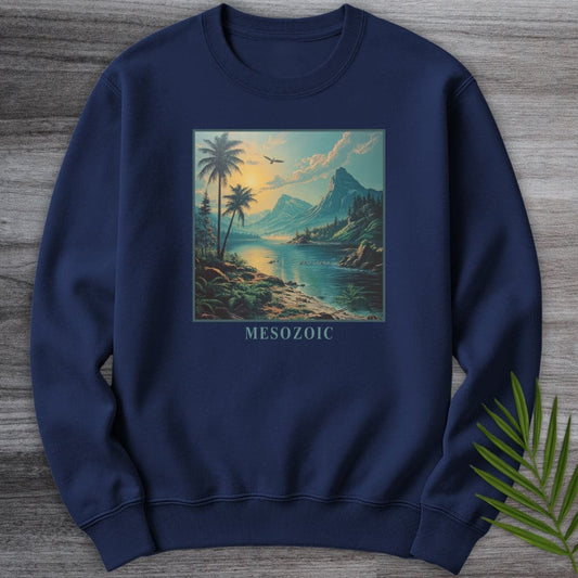 Sweatshirt Navy / S Mesozoic Environment Graphic Crewneck