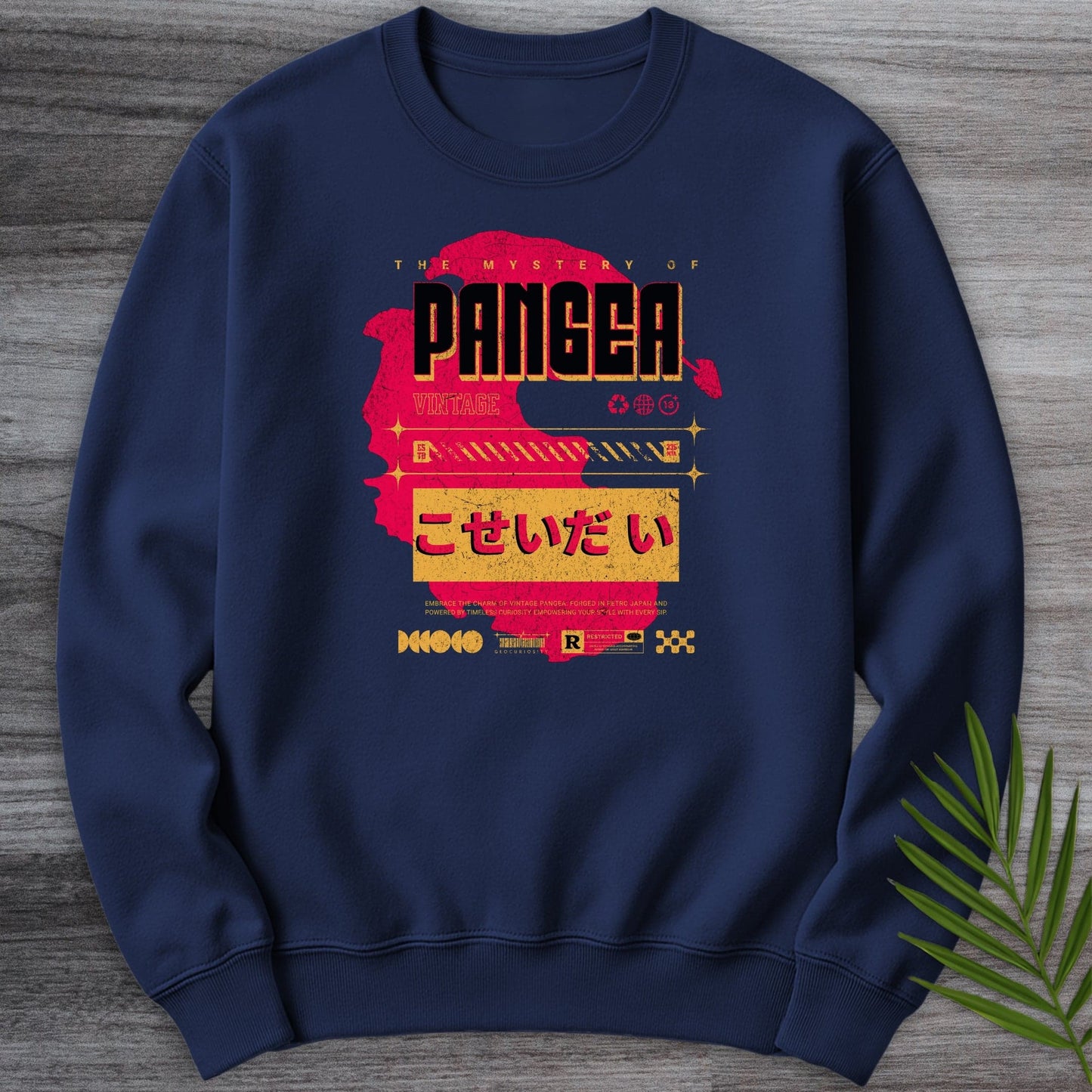 Sweatshirt Navy / S Mystery of Pangea Crewneck
