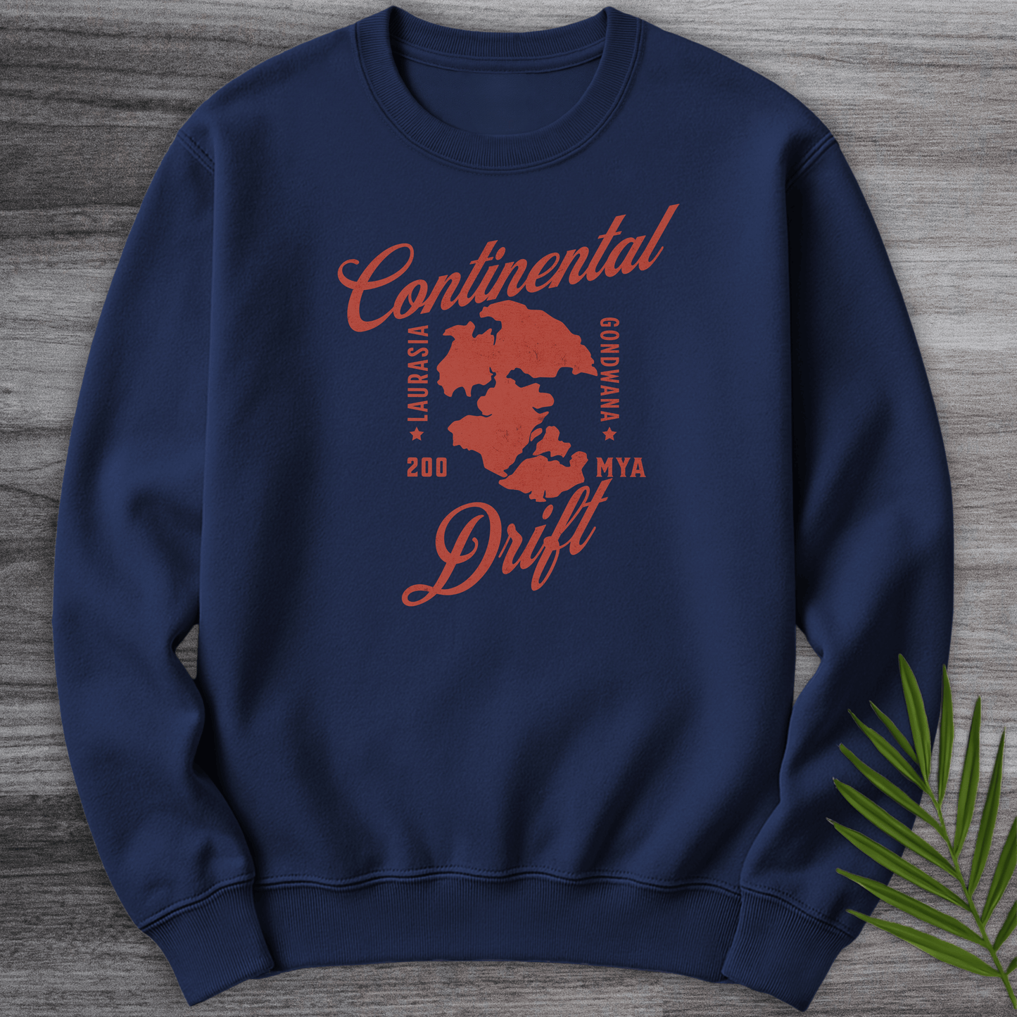 Sweatshirt Navy / S Old-time Continental Drift Crewneck