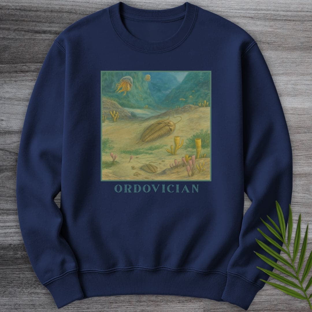 Sweatshirt Navy / S Ordovician Seafloor Crewneck