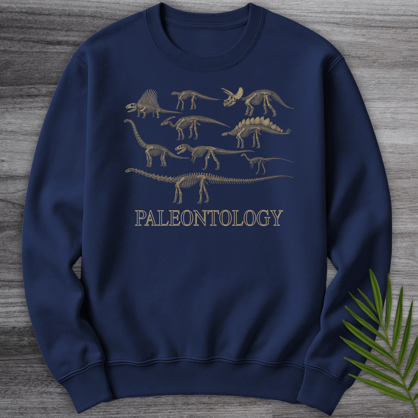 Sweatshirt Navy / S Paleontology A Gallery in Bone Crewneck