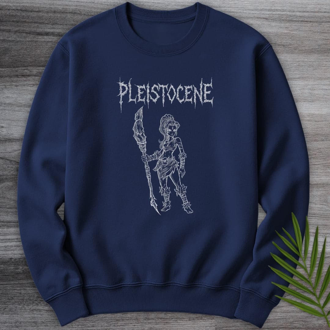 Sweatshirt Navy / S Pleistocene Hunter Crewneck