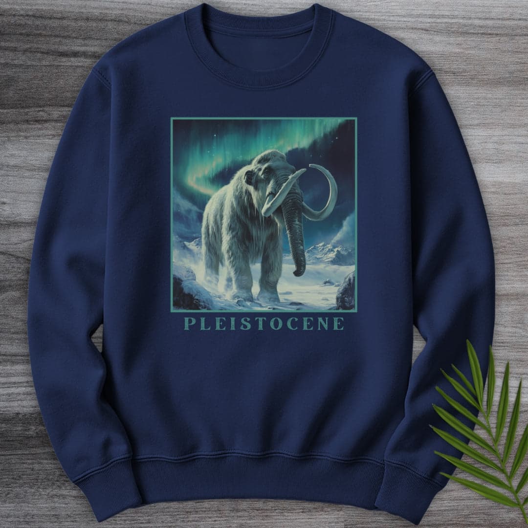 Sweatshirt Navy / S Pleistocene Megafauna Ice Age Crewneck