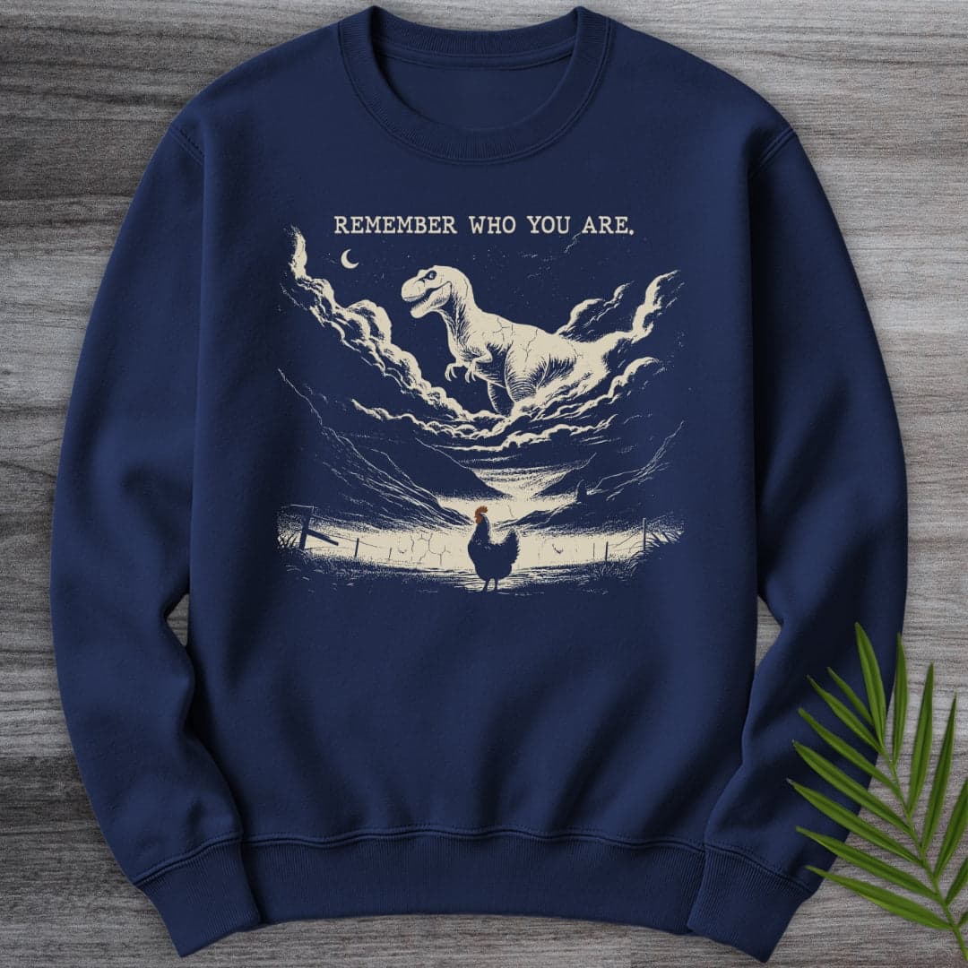 Sweatshirt Navy / S Remember Who You Are Crewneck
