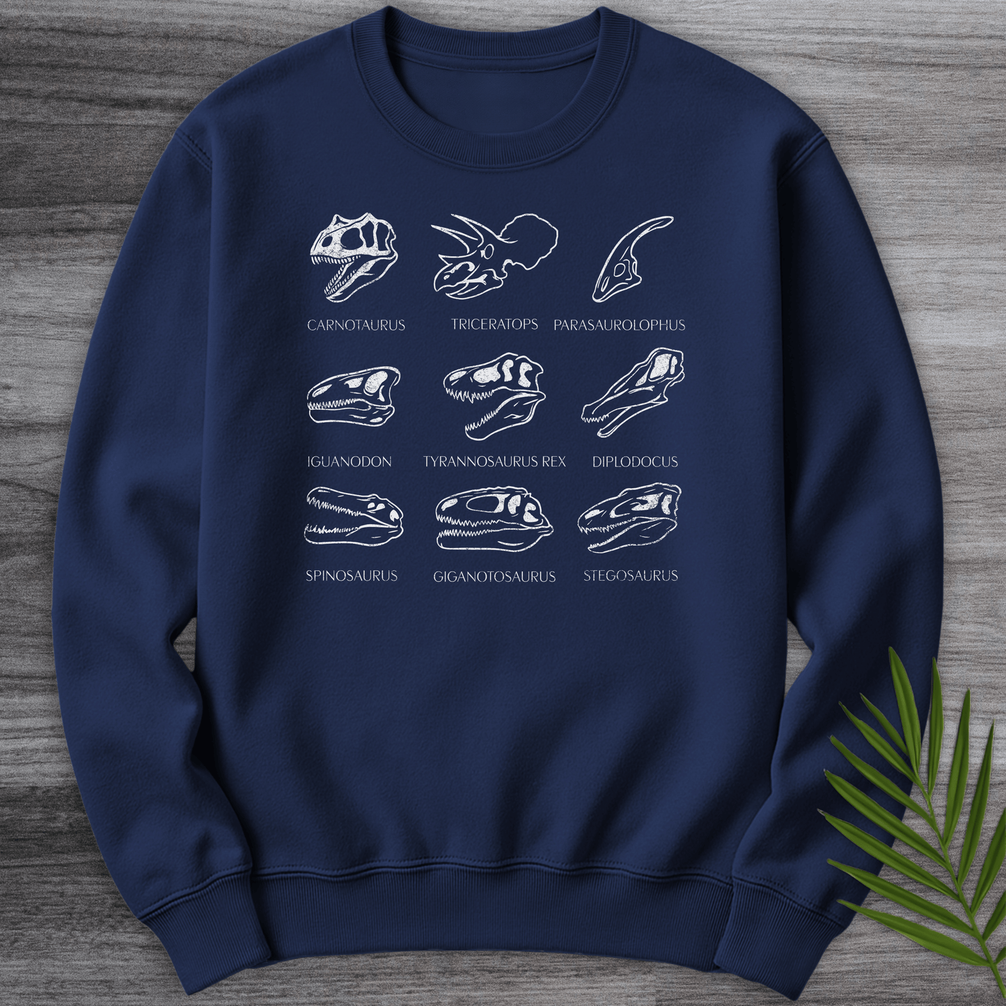 Sweatshirt Navy / S Skulls of the Mesozoic Crewneck