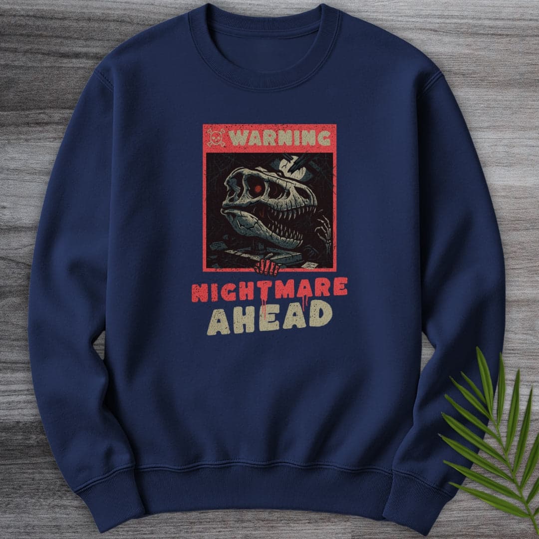 Sweatshirt Navy / S T.Rex Nightmare Ahead Crewneck