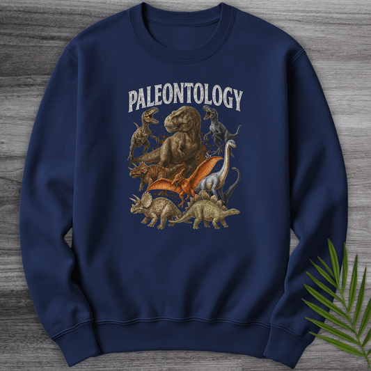 Sweatshirt Navy / S Vintage 90's Paleontology Collection Crewneck