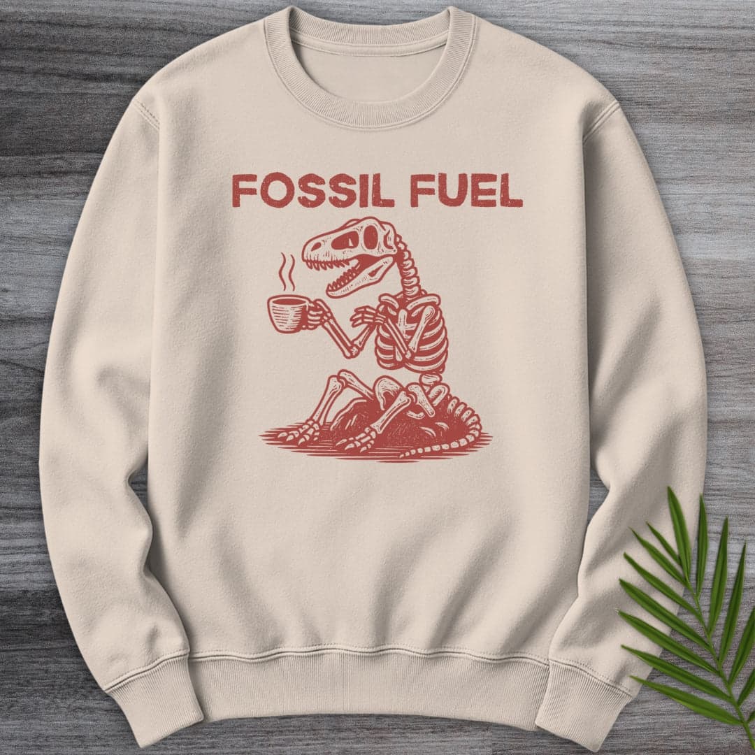 Sweatshirt Sand / S Allosaurus Fossil Fuel Crewneck