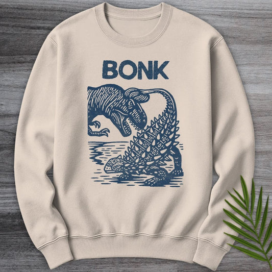 Sweatshirt Sand / S Late Cretaceous Bonk Crewneck