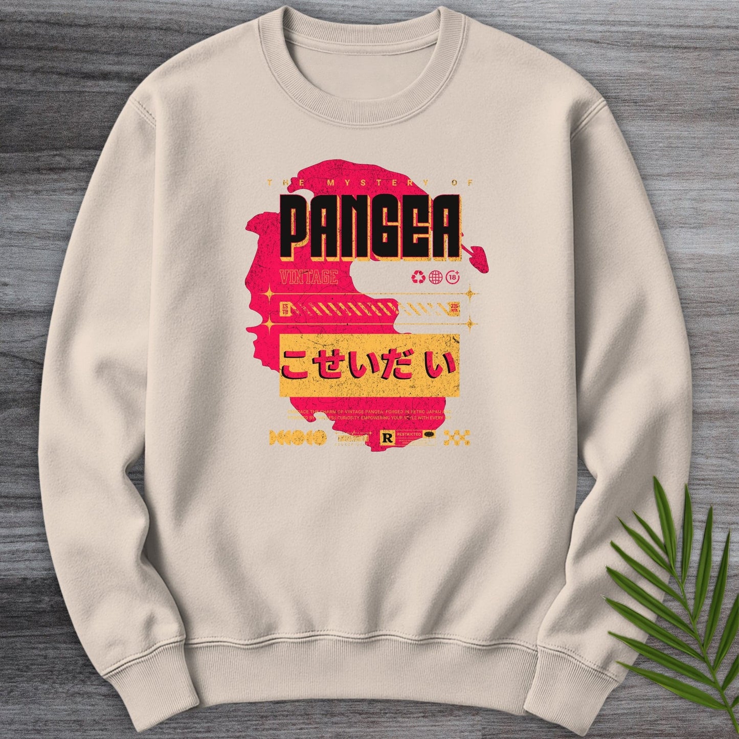 Sweatshirt Sand / S Mystery of Pangea Crewneck