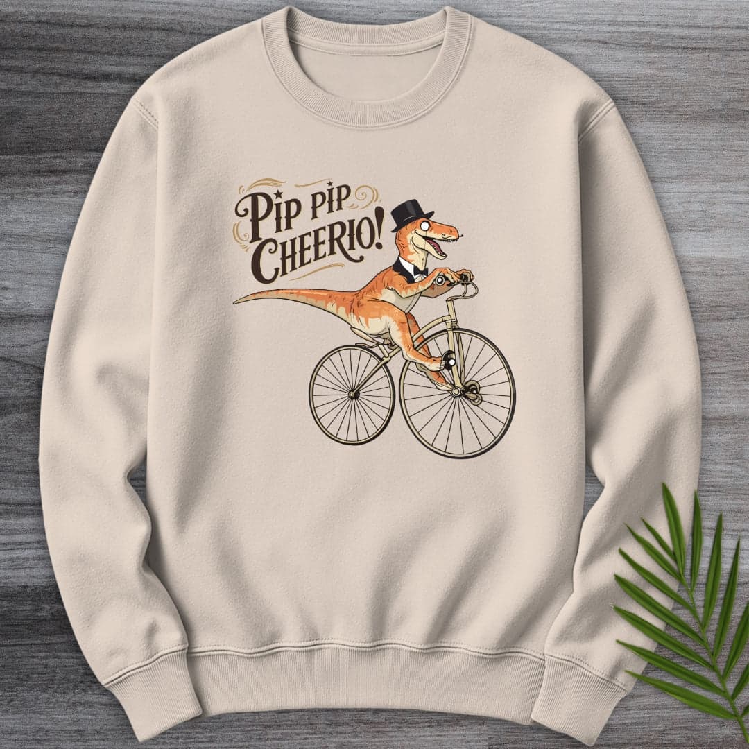 Sweatshirt Sand / S Pip Pip The Raptor Crewneck