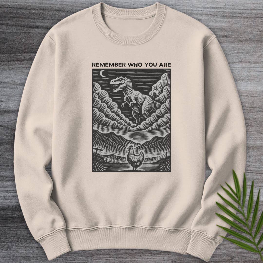 Sweatshirt Sand / S Remember Your Ancestors Crewneck