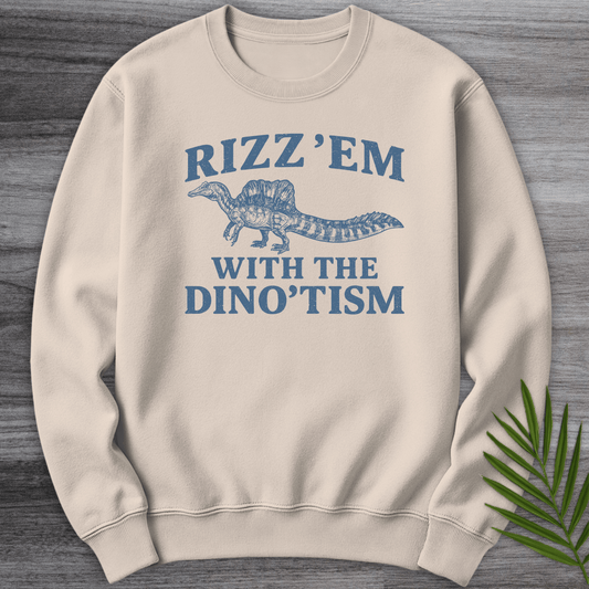 Sweatshirt Sand / S Rizz'em With the Spino'tism Crewneck