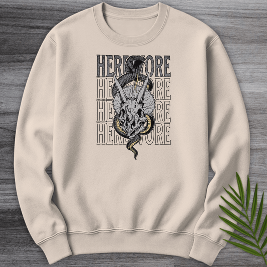 Sweatshirt Sand / S Snakes in a Herbivore Crewneck
