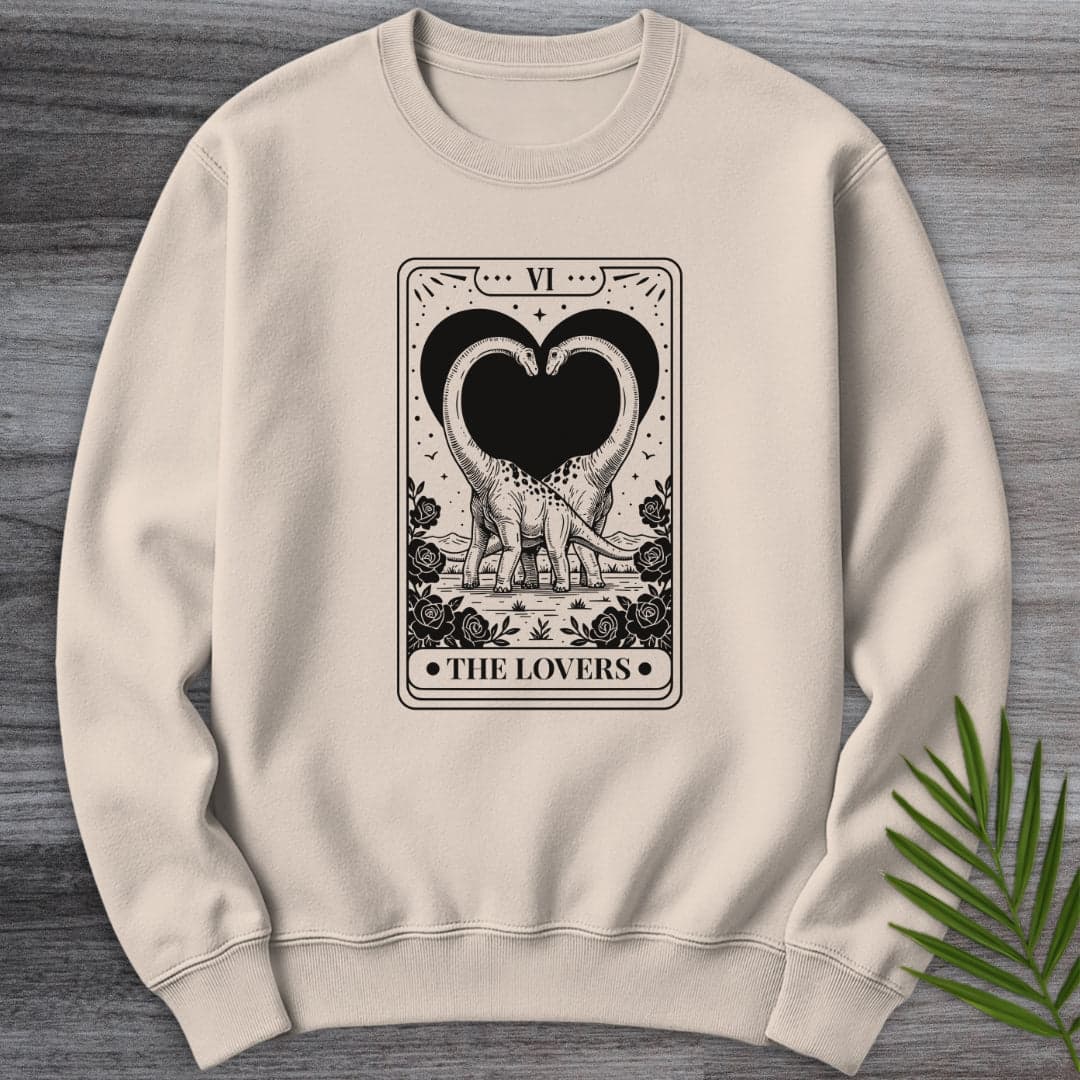 Sweatshirt Sand / S The Jurassic Lovers Crewneck