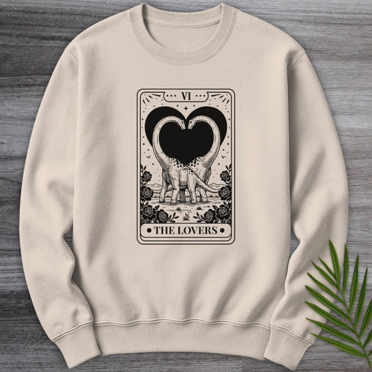 Sweatshirt Sand / S The Jurassic Lovers Crewneck