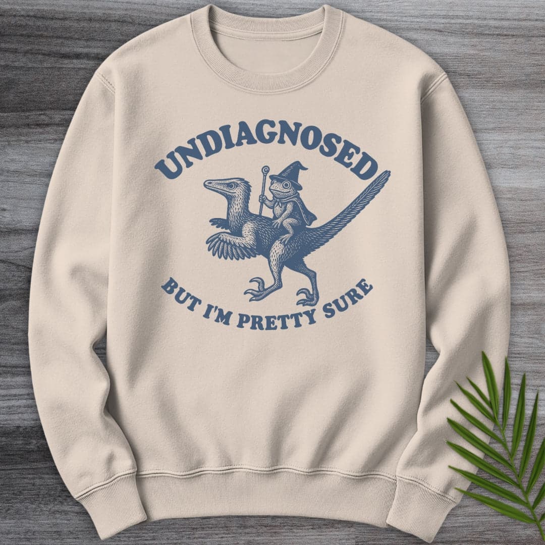 Sweatshirt Sand / S Undiagnosed Dino'tism Crewneck