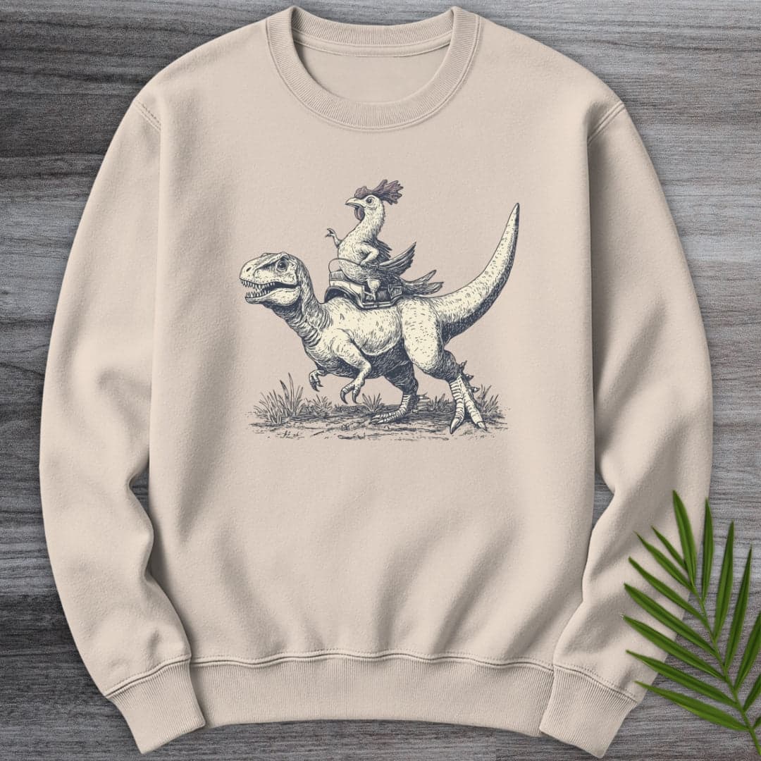 Sweatshirt Sand / S When Chickens Ruled Crewneck