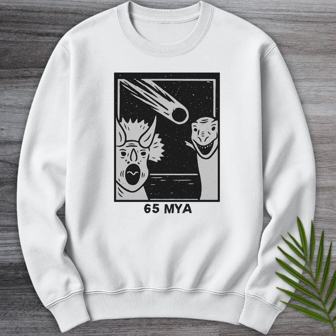 Sweatshirt White / S A Meteor 65 MYA Crewneck