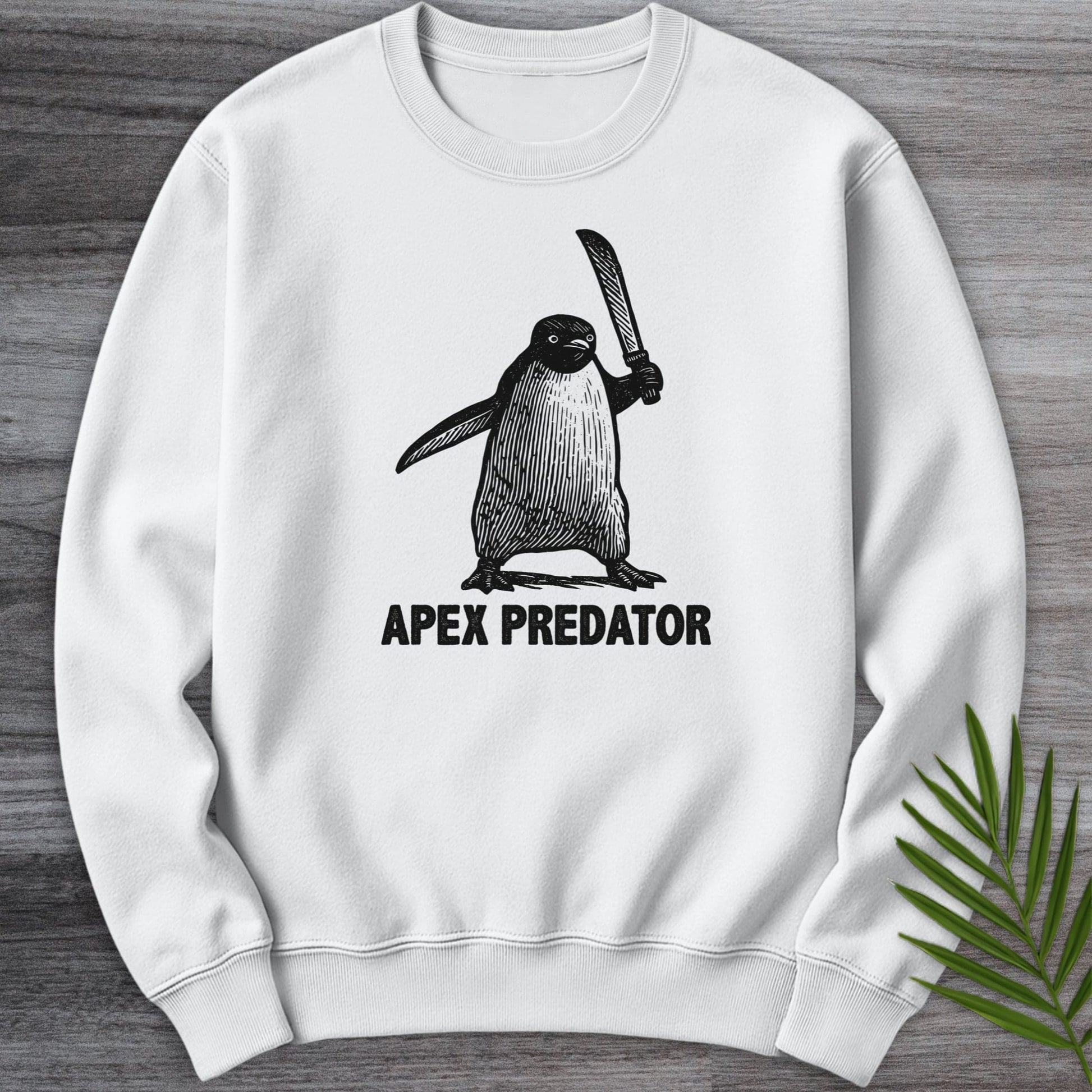 Sweatshirt White / S Arctic Apex Predator Crewneck
