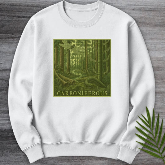 Sweatshirt White / S Carboniferous Oxygenated Bugs Crewneck