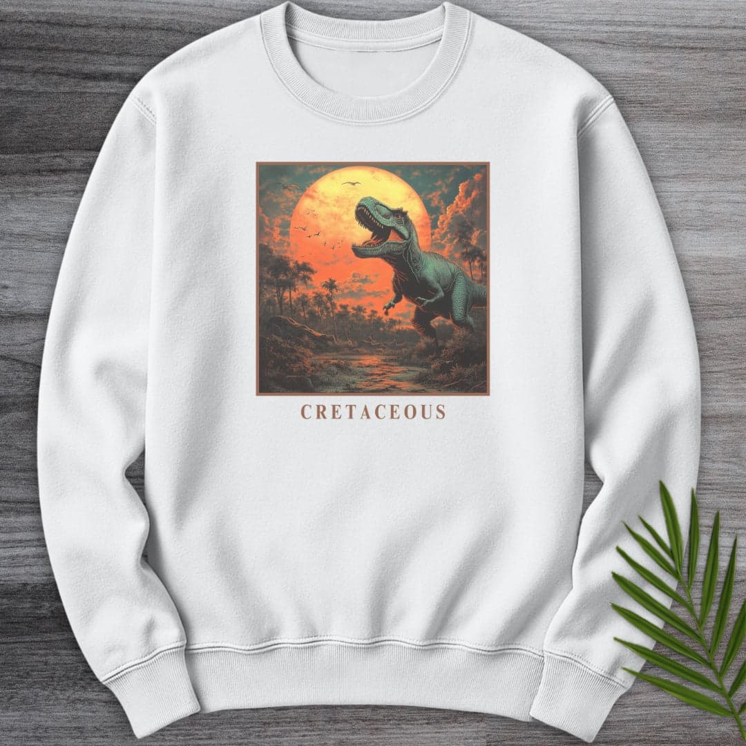 Sweatshirt White / S Cretaceous T.rex Graphic Crewneck