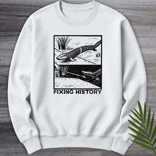 Sweatshirt White / S Devonian Time Travel Crewneck