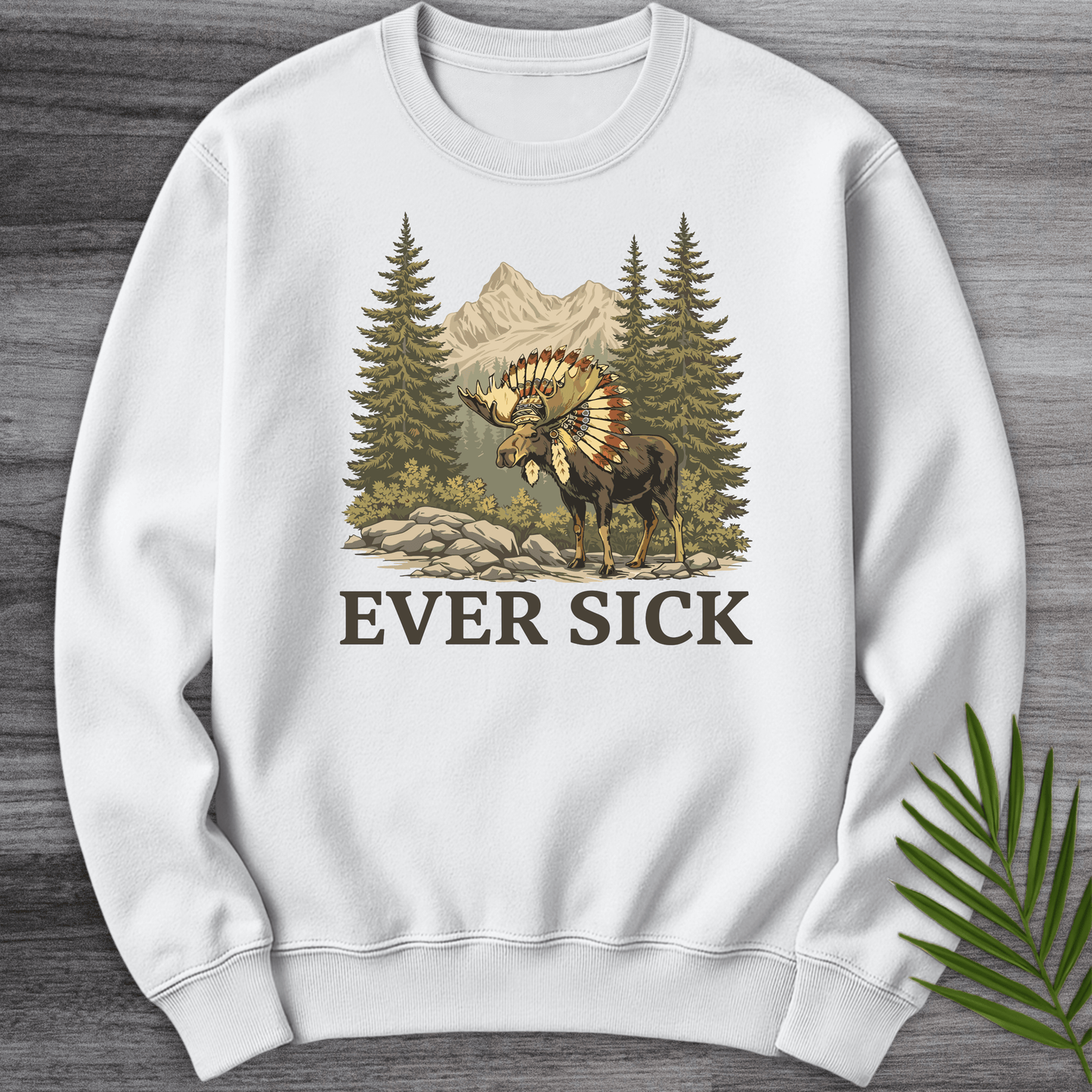 Sweatshirt White / S Ever Sick Crewneck