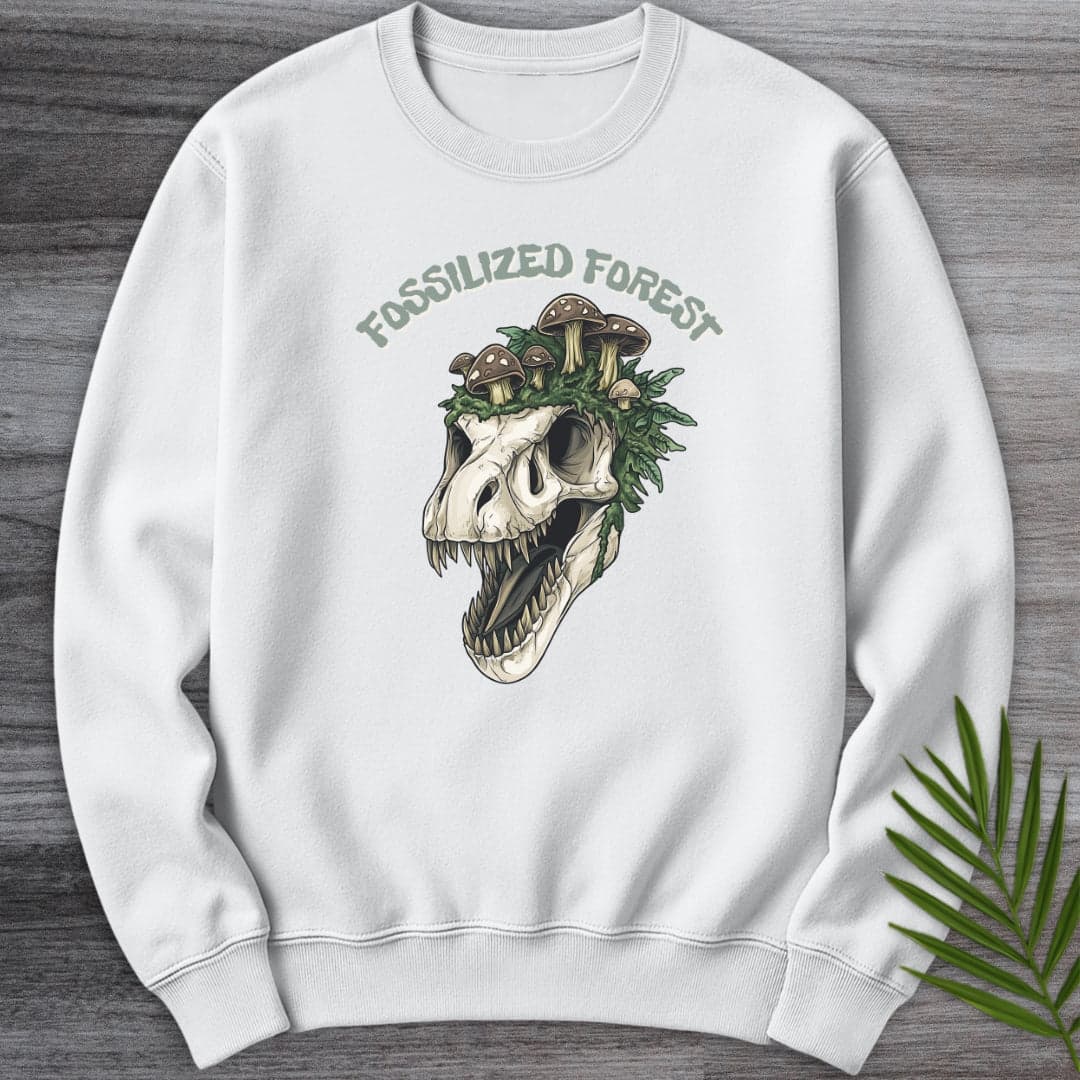 Sweatshirt White / S Fossilized Forest Crewneck