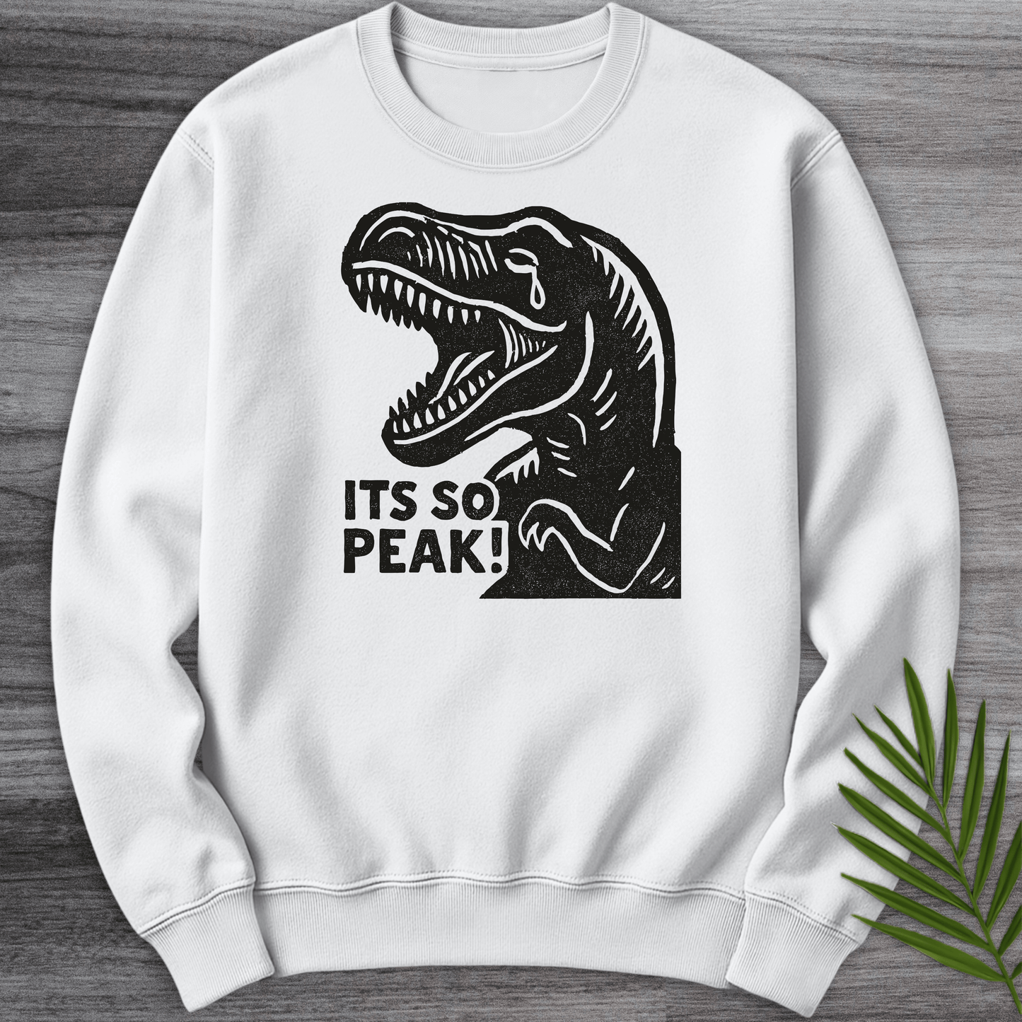 Sweatshirt White / S It's So Peak Crewneck