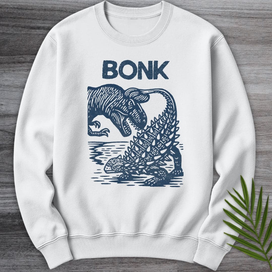 Sweatshirt White / S Late Cretaceous Bonk Crewneck