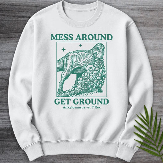 Sweatshirt White / S Late Cretaceous Ground Crewneck