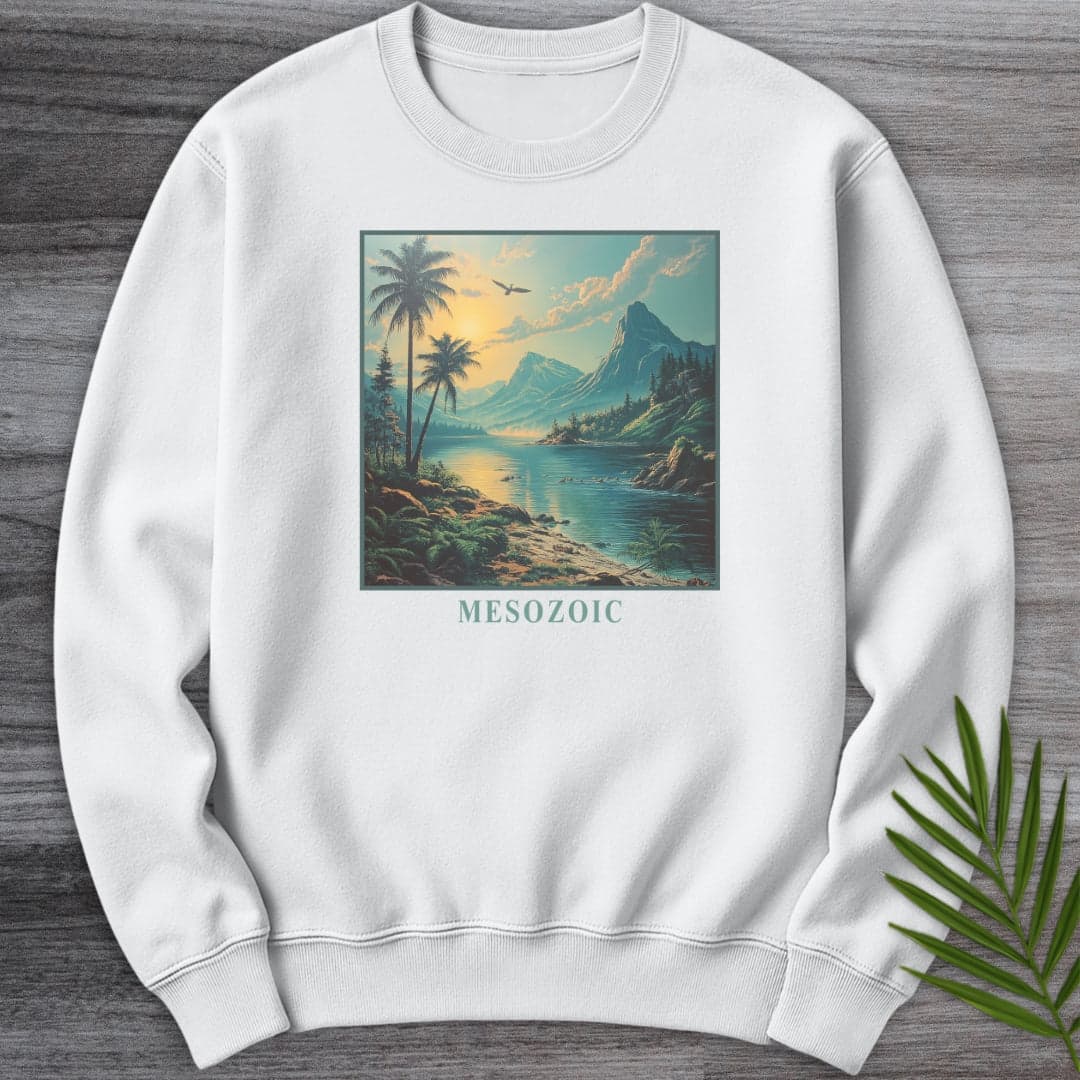 Sweatshirt White / S Mesozoic Environment Graphic Crewneck