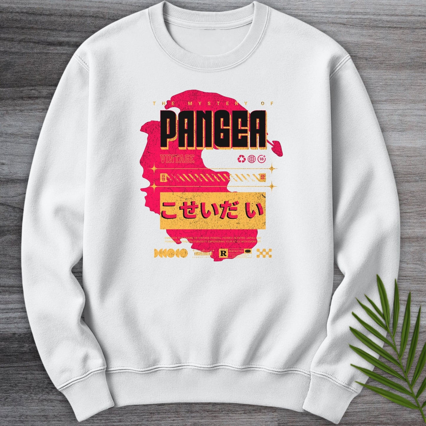 Sweatshirt White / S Mystery of Pangea Crewneck