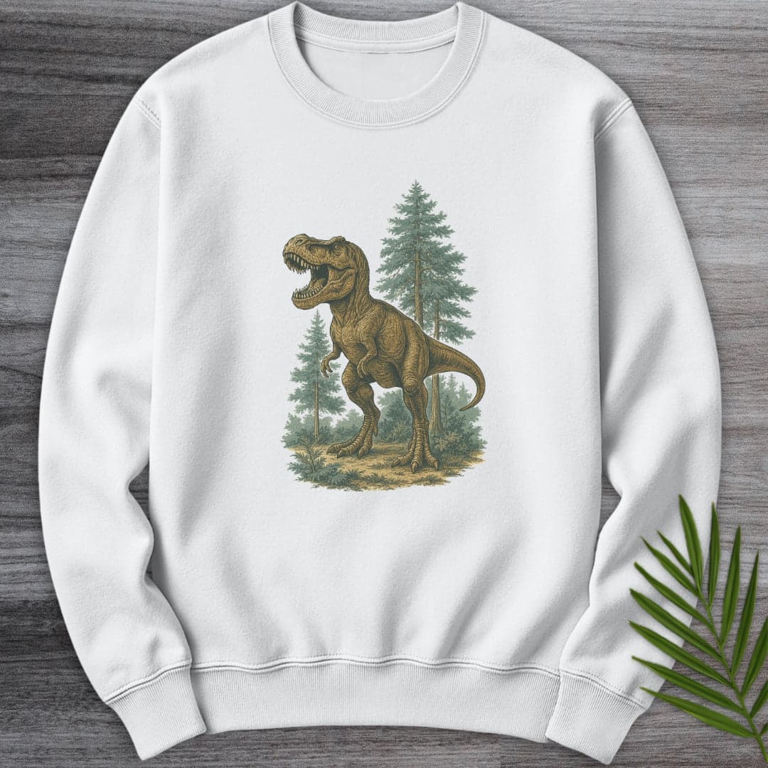 Sweatshirt White / S Old Growth T.rex Crewneck
