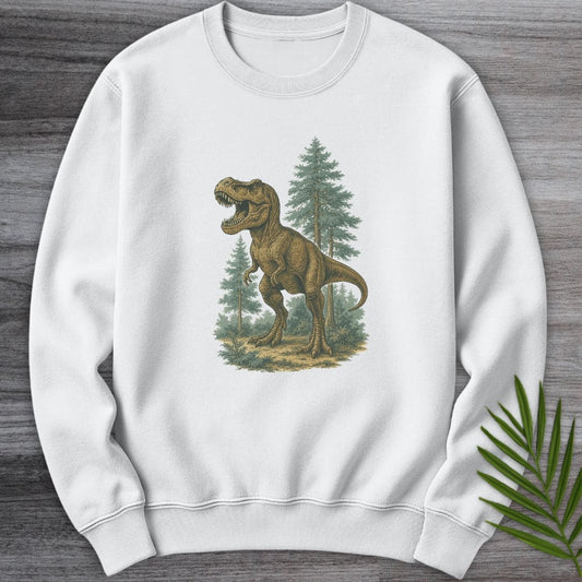 Sweatshirt White / S Old Growth T.rex Crewneck