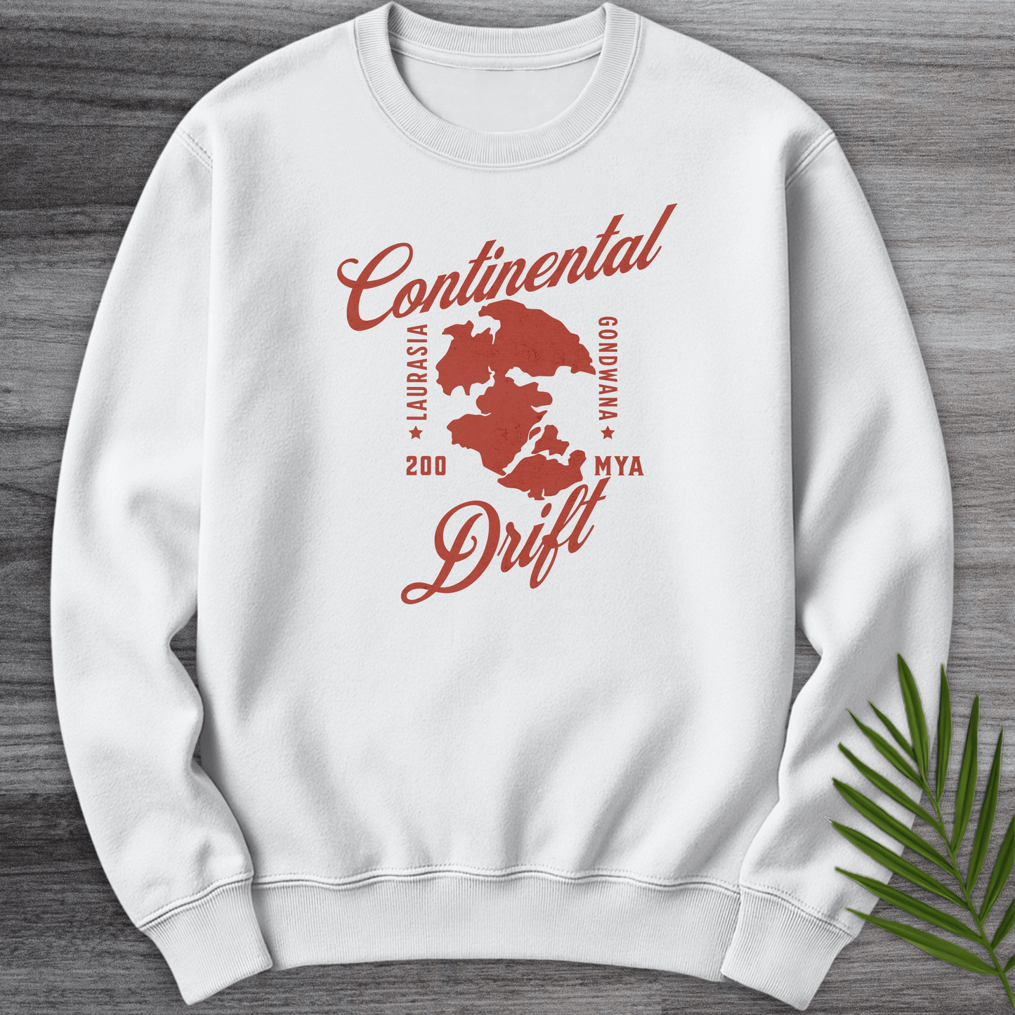 Sweatshirt White / S Old-time Continental Drift Crewneck