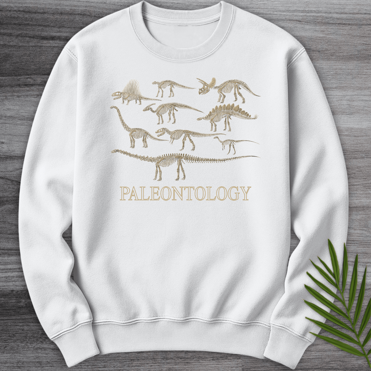 Sweatshirt White / S Paleontology A Gallery in Bone Crewneck