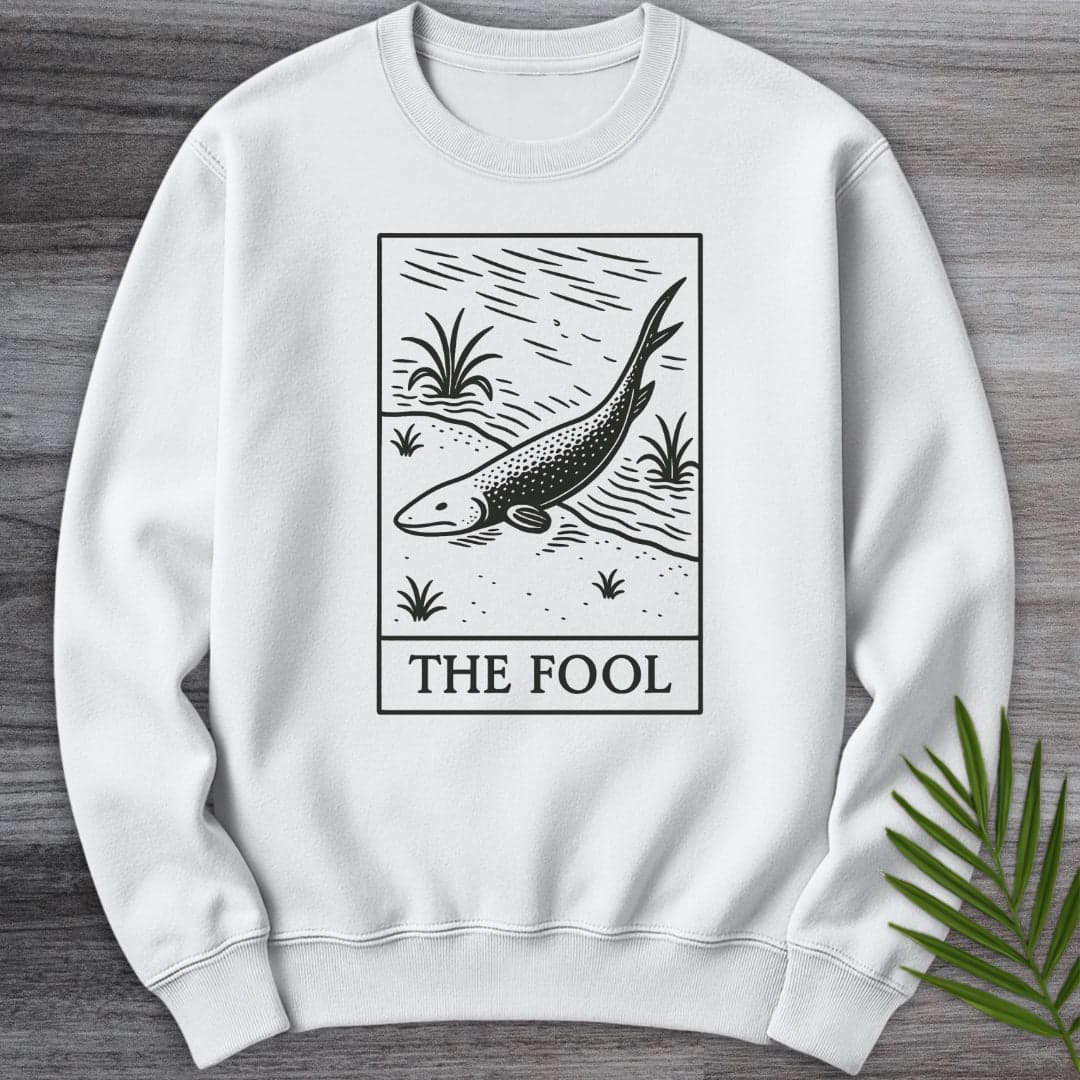 Sweatshirt White / S The Devonian Fool Crewneck