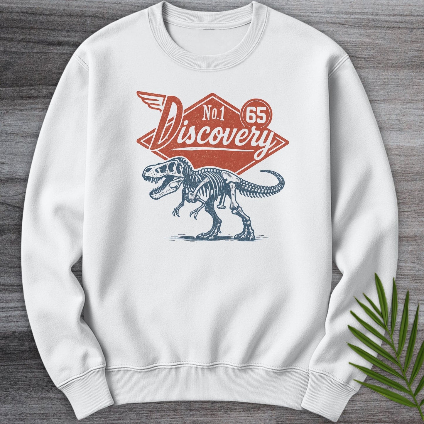 Sweatshirt White / S Vintage No.1 T-Rex Discovery Crewneck