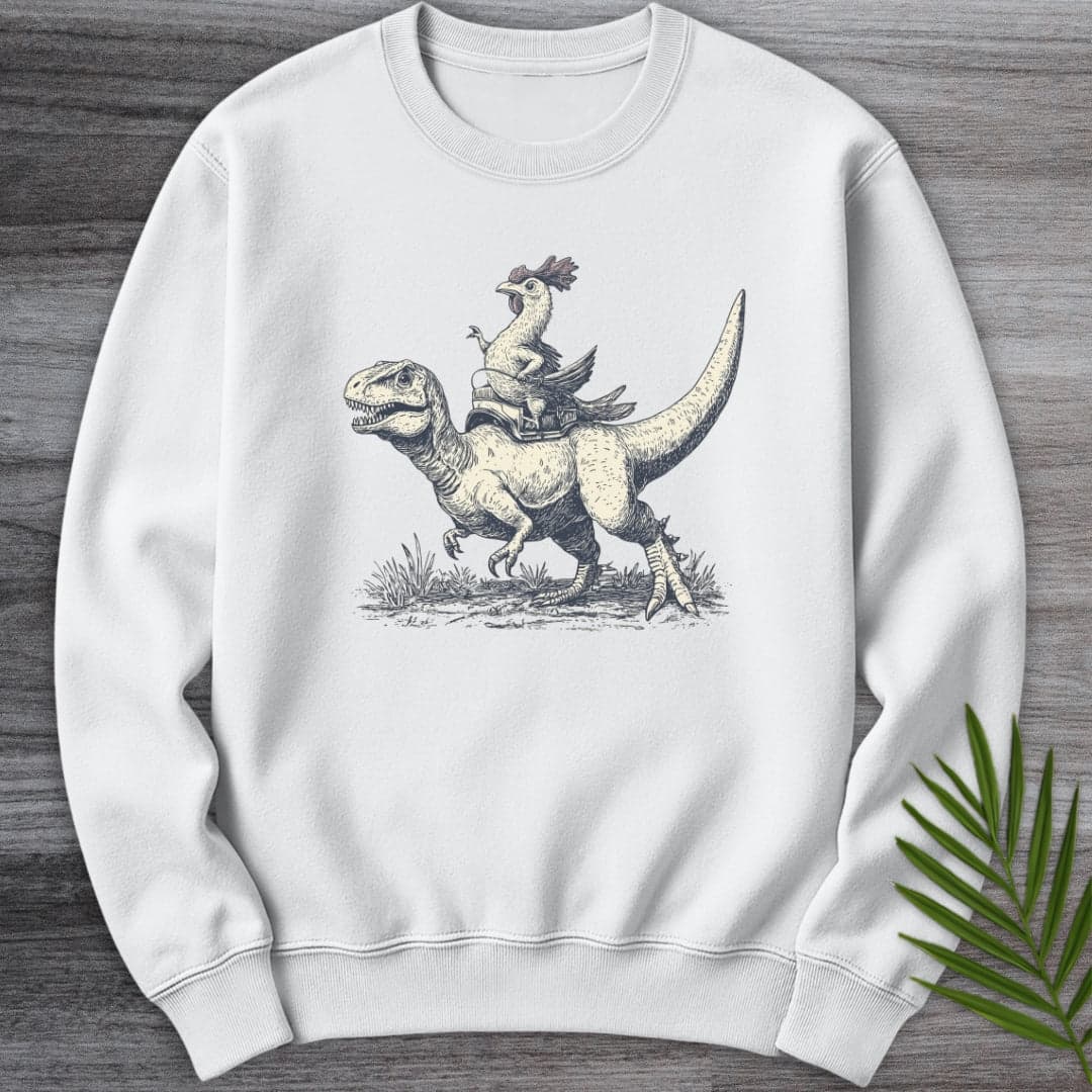 Sweatshirt White / S When Chickens Ruled Crewneck