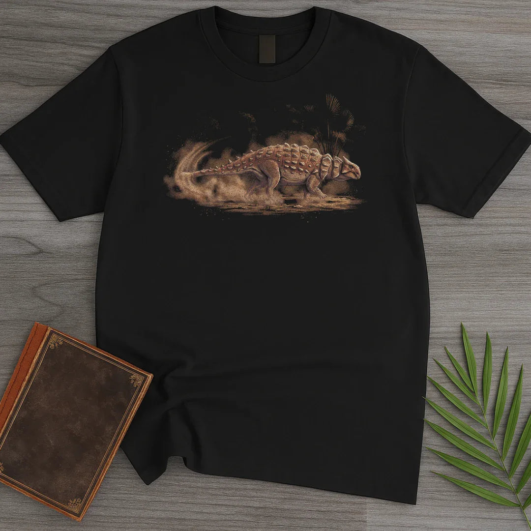 T-Shirt Black / M Club Swing Ankylosaurus T-Shirt