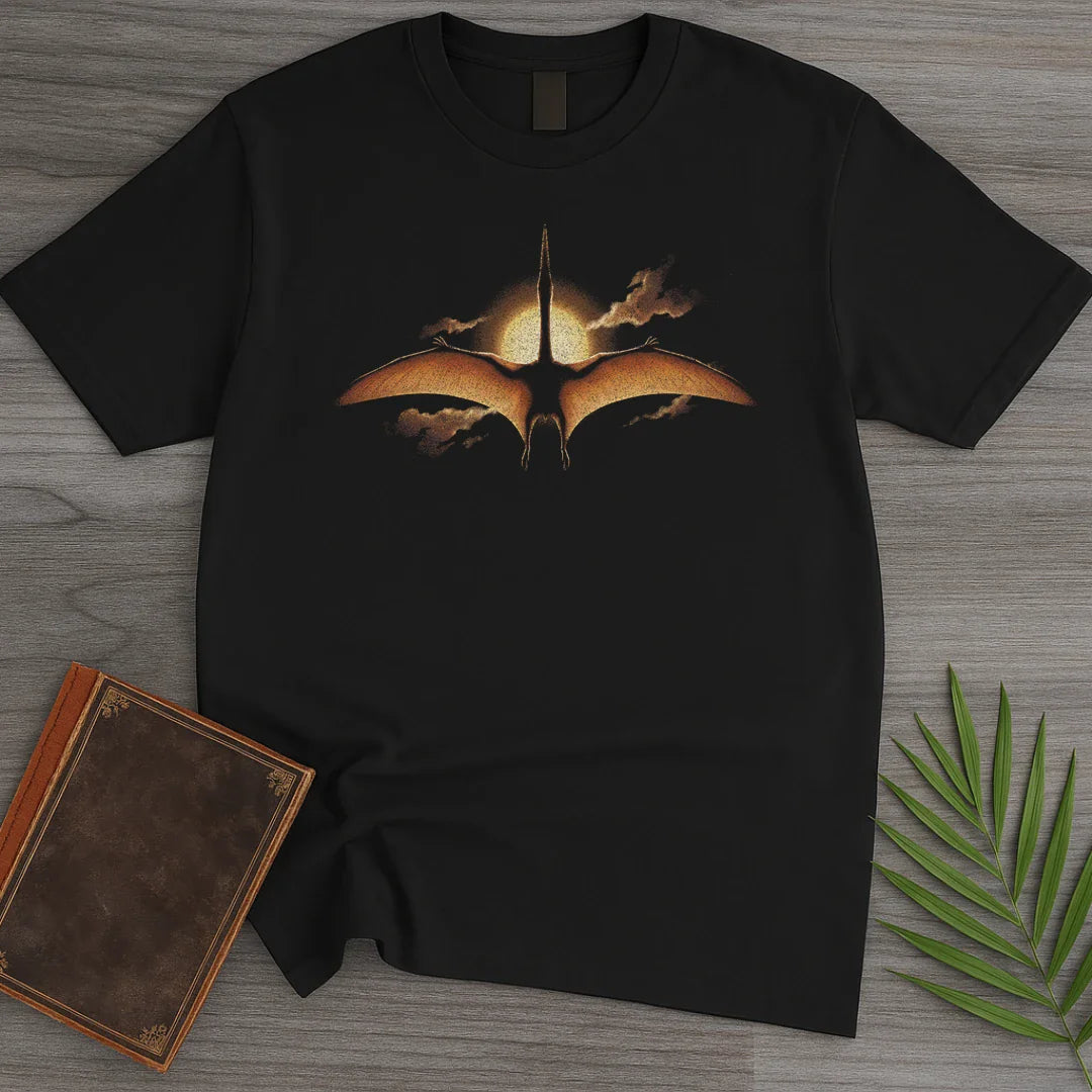 T-Shirt Black / M Sun Crossing Quetzalcoatlus T-Shirt